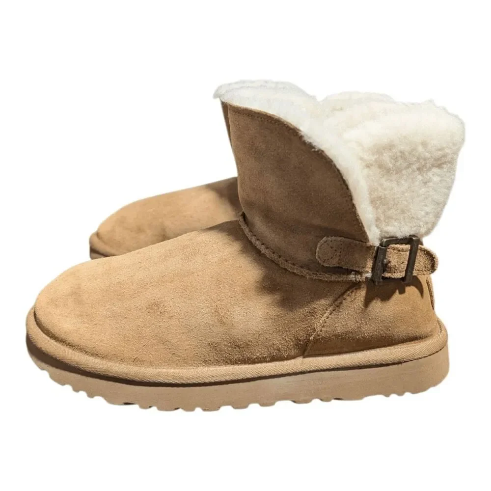 UGG Karel Mini Buckle Winter Boot Size 9